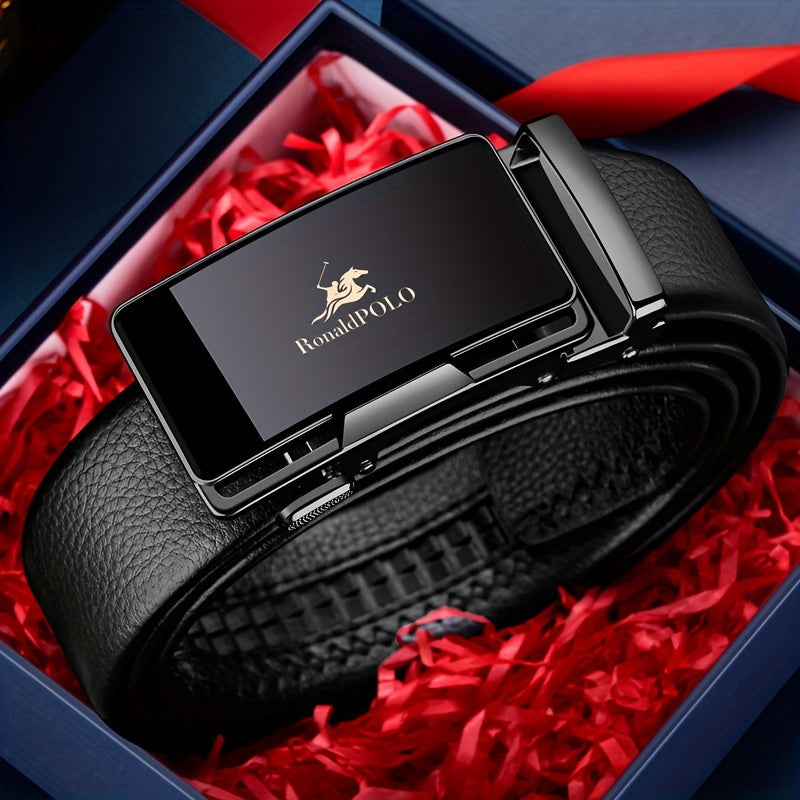 Tommy | Heren Luxe Automatische Lederen Riem voor Mannen