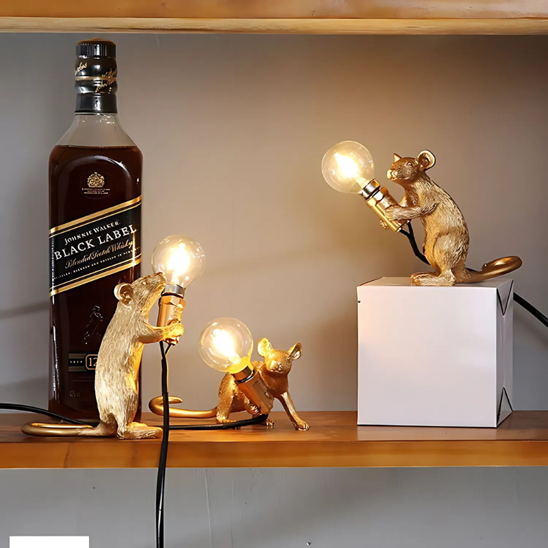 Doctor Mousey | Originele En Onderscheidende Tafel- Of Kastlamp