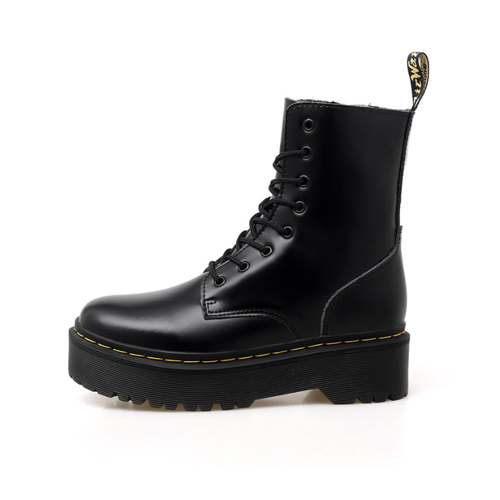 Isabella | Dames Schoenen | Trendy Leren Dames Boots Laarzen