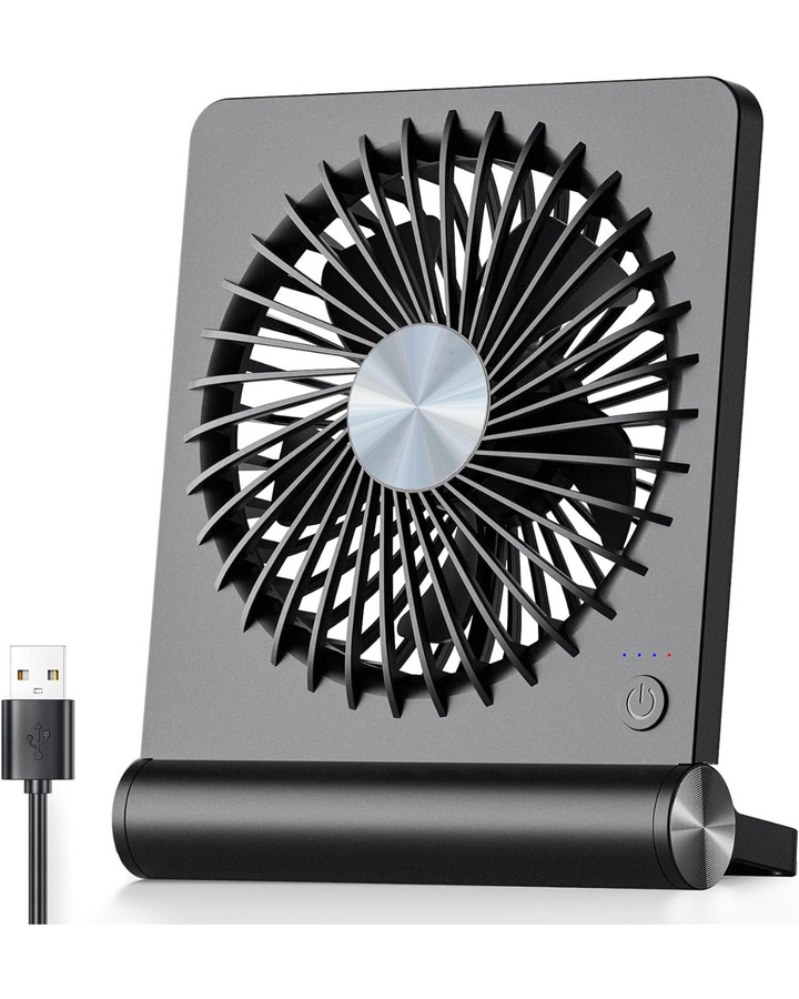 Starker | Stille Kleine Tafelventilator | Draagbare En Opvouwbare Ontwerp
