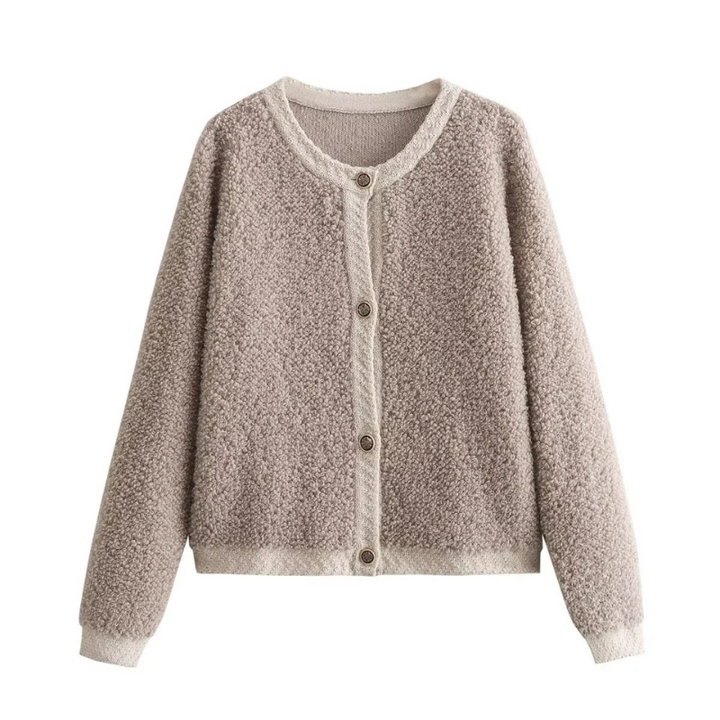 CozyTee | Dames Vest | Zachte Teddy Stijl | Trendy en Warm | Voor Casual Outfits