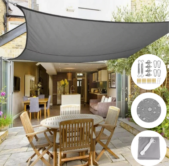 Lely | Luxe Schaduwdoek | Waterafstotend & Beschermend, Decoratief Voor Huis & Tuin