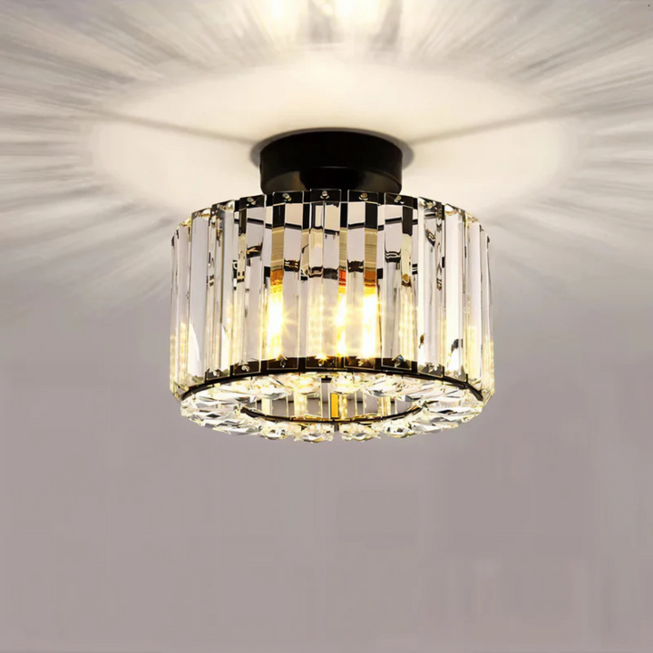 Demora | Luxe Kristallen Plafondlamp | Stralende Plafondverlichting