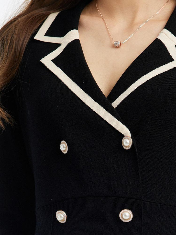 Rita | Dames Blazer Jurk Mini Jurk | Elegant met V-hals Ontwerp voor Vrouwen