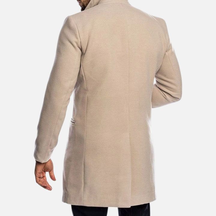 Sorata | Seattle Mantel Eenvoudige Sluiting Beige