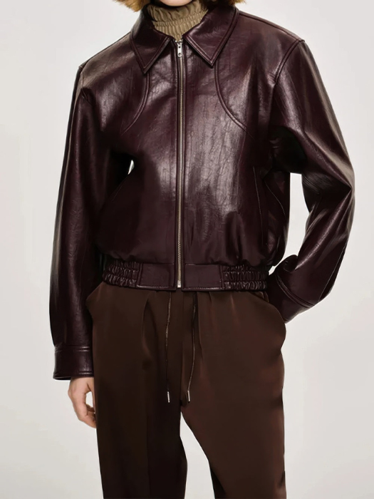 Soof | Trendy Dames Jas | Glanzend Bomberjack