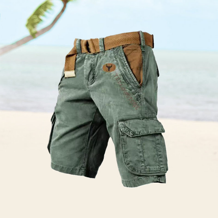Brad | Heren Cargo Shorts | Trendy Mannen Cargo Korte Broek voor de Zomer
