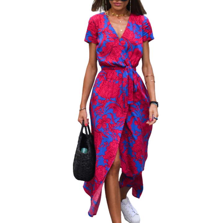 Amy | Dames Lange Zomerjurk | Elegante Pasvorm voor Vrouwen