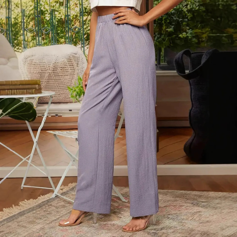 Elham | Wijde Dames Broek Met Stretch En Comfort