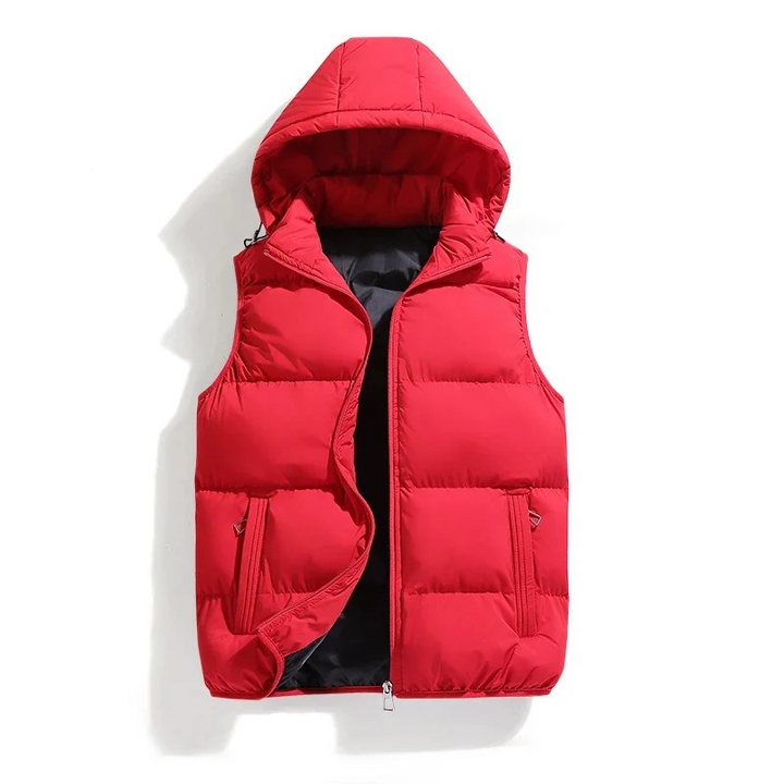 Bram | Luxe Bodywarmer Met Capuchon