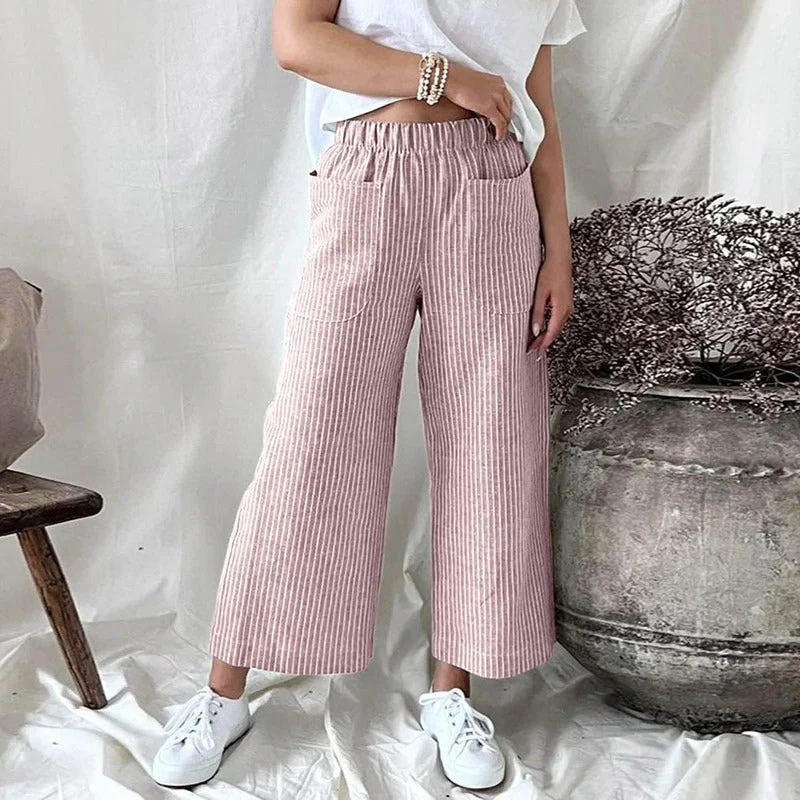 Elsa | Comfortabele Dames Broek | Linnen Broek