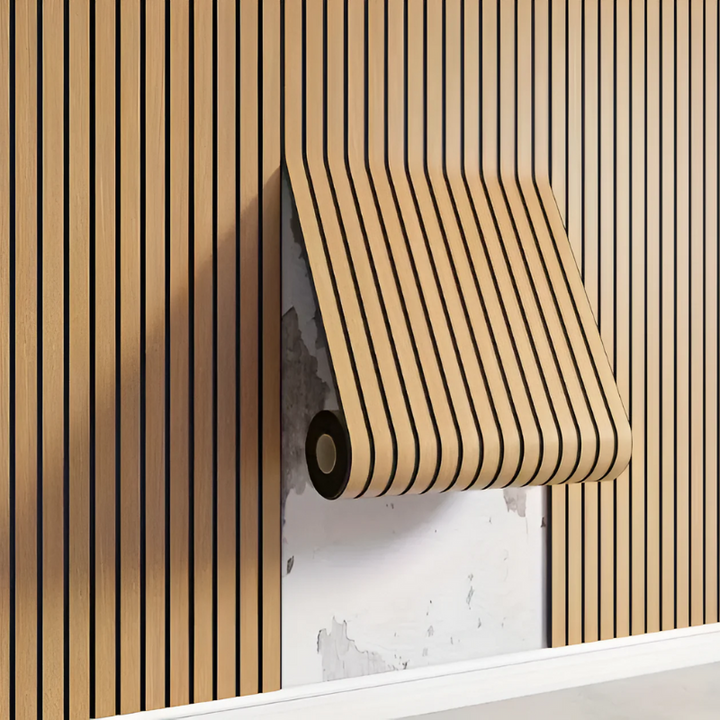 Demor | 3D Akoestisch Wandpaneel | Zelfklevende PVC Wanddecoratie