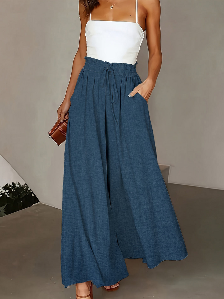 Selana | Dames Wijde Broek | Trendy Wide-Leg Design voor Vrouwen