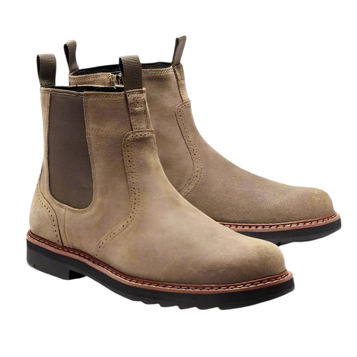 Milton | Trendy Heren Schoenen | Chelsea-Laarzen | Elastische Zijkanten