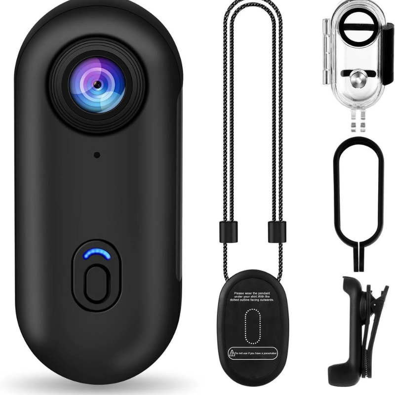 Hexton | 4K 128GB UHD Mini Body Camera | Uw Ultieme Handsfree Ppnamepartner