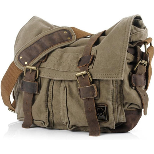 Finbag | Stijlvolle Militaire Messenger Bag Tas Voor Mannen