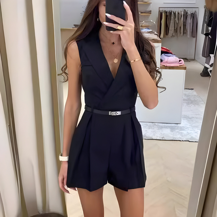 Charis | Stijlvolle Mouwloze Jumpsuit | Trendy En Comfortabel
