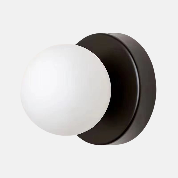 Demora | Luxe Wandlamp | Moderne LED Wandverlichting Met Glazen Bol