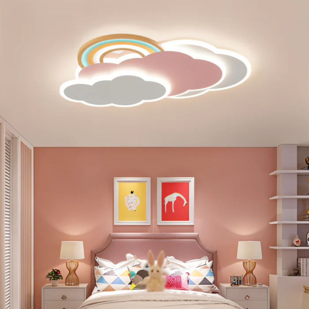 Demora | LED Plafondlamp | Regenboog Plafonniere Kinderkamer