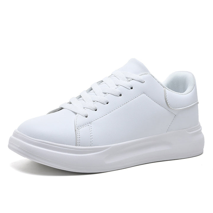 Queen | Dames Lederen Sneakers Wit | Sportieve Vrouwen Schoenen