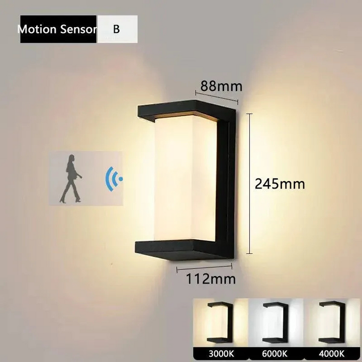 Demor | Bewegingssensor Buitenshuis Verlichting | Energiezuinige Verlichting
