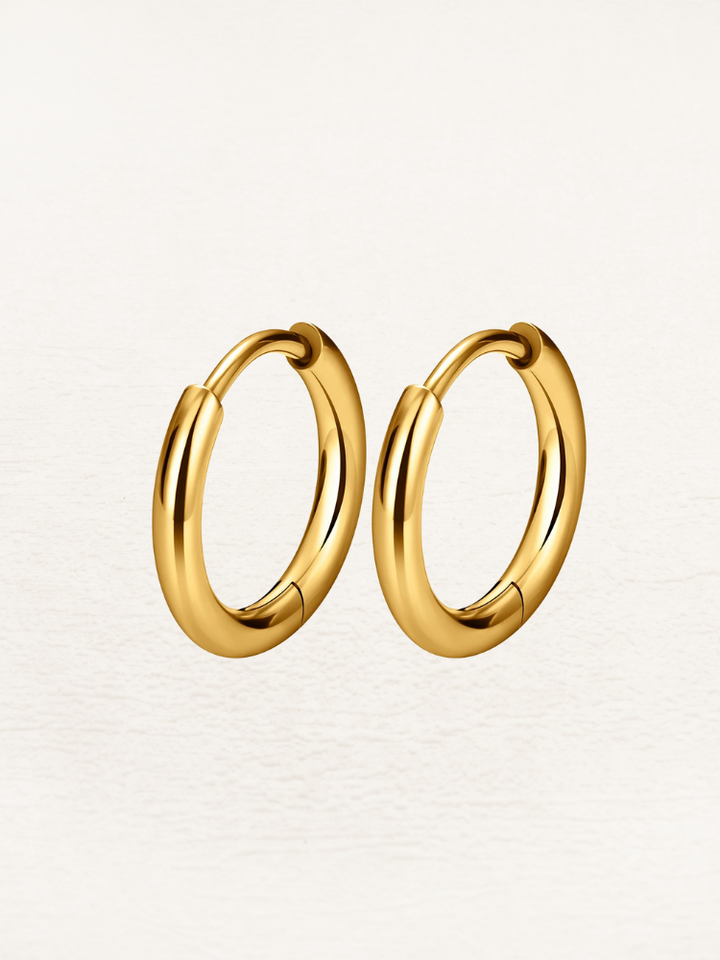 Zoella | Minimalistische Gouden Huggie Hoops | Tijdloze Look
