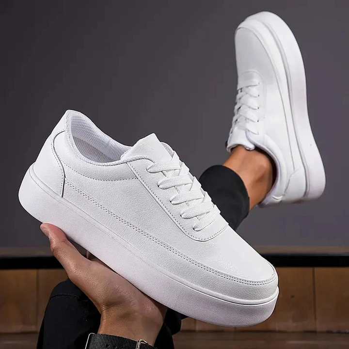 Adin | Witte Orthopedische Sneakers | Heren Schoenen | Ondersteuning En Comfort