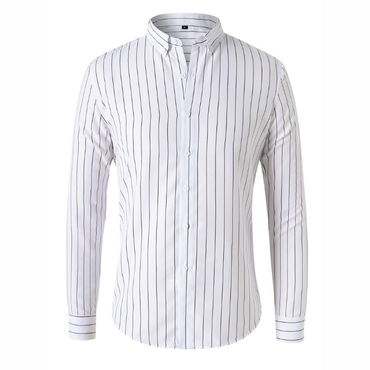 Micheal | Heren Overhemd | Trendy en Comfortabel Gestreept Overhemd voor Mannen