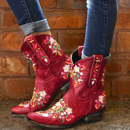 Marlot | Weerbestendige Cowgirl Vintage Dames Laarzen