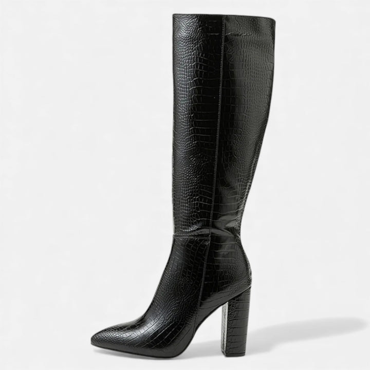 Sorata | Dames Laarzen – Spitse Blokhakken