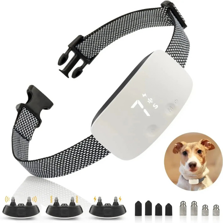Pawsa | Automatische Anti-Blaffende Hondhalsband | Oplaadbare Waterdichte Trainingshalsband