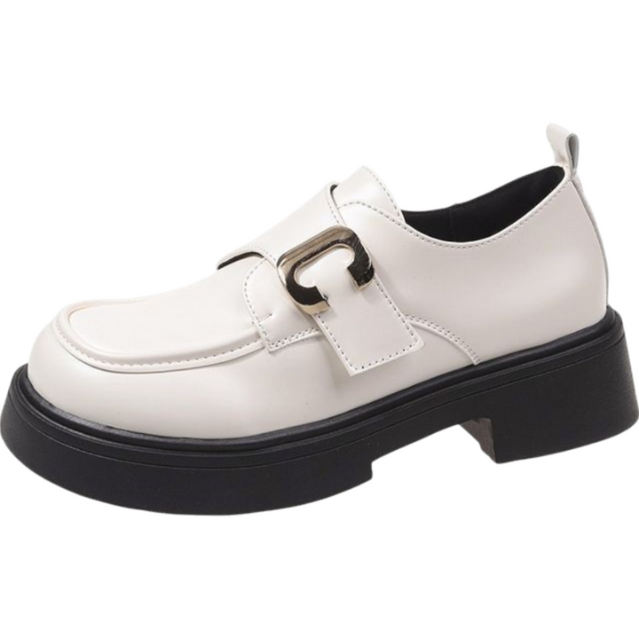 Linah | Trendy Dames Schoenen |Moderne Loafers | Chunky Zool | Voor Werk Of Casual Looks