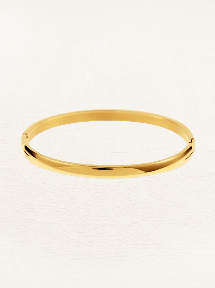 Zoella | Tijdloze Gouden Bangle | Elegante Uitstraling