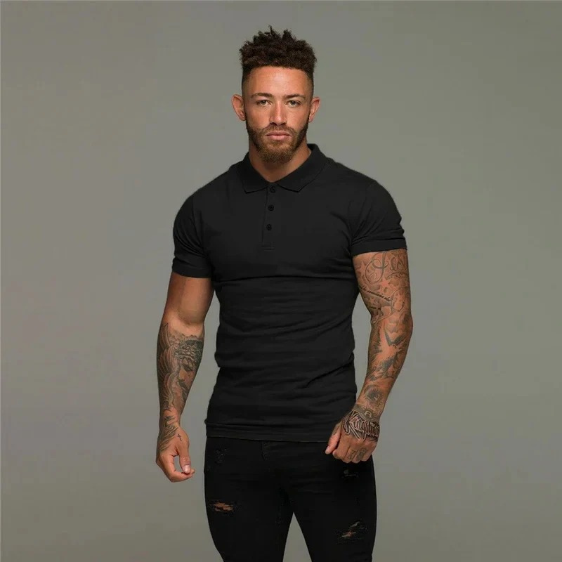Tomas | Effen Heren Polo | Muscle Fit