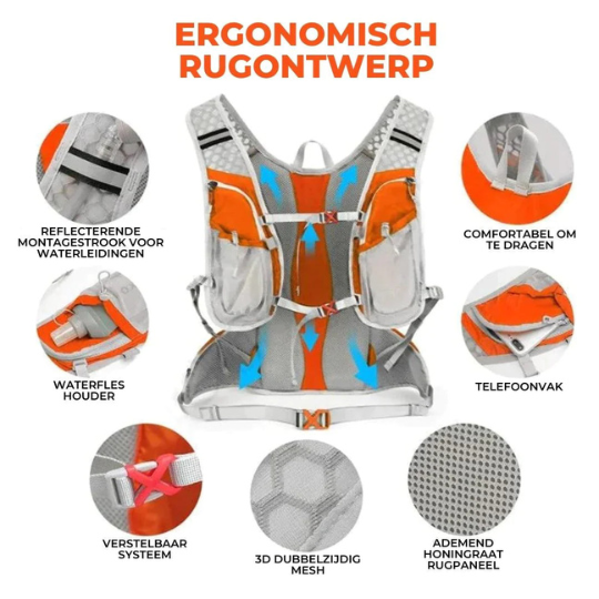 EliteTravel | Outdoor Lichtgewicht Waterdichte Rugtas
