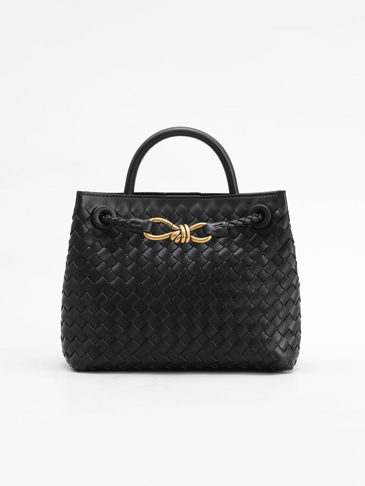 Fiona | Elegante Dames Tas | Met Metaal Twist Detail En Elegant Handvat