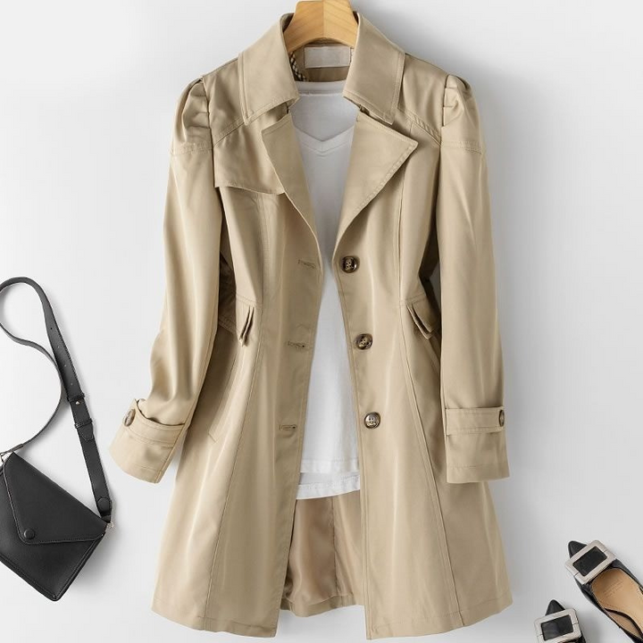 Dames Jas - Herfst Trenchcoat - Dames Kleding - Luxe & Comfortabel In De Koude Dagen