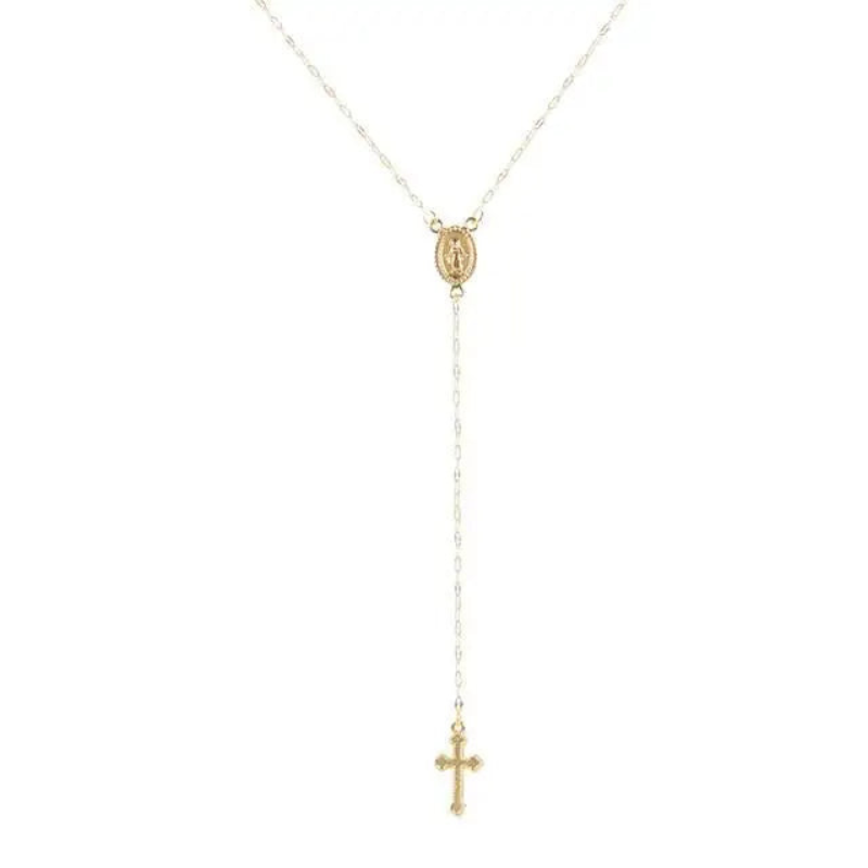 Fudi | Elegante Rozenkrans Ketting Voor Dames