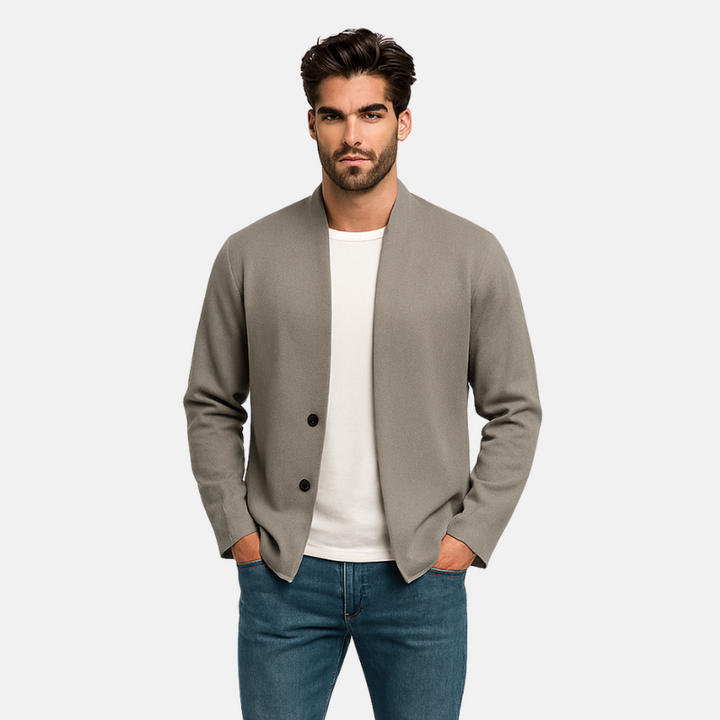 Delor | Gebreide Heren Cardigan Vest