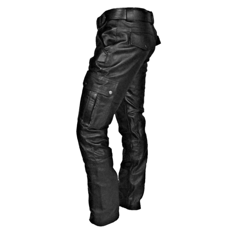 Silva | Heren Bikerbroek | Stijlvolle Motorbroek Met Cargozakken