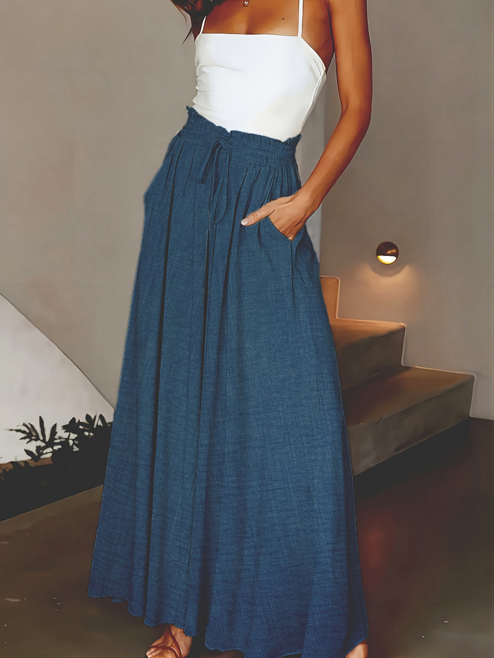 Selana | Dames Wijde Broek | Trendy Wide-Leg Design voor Vrouwen
