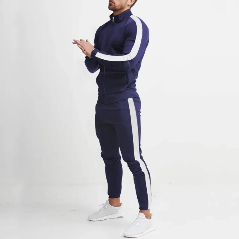 Salih | Tweedelige Luxe Joggingset | Heren Trainingspak