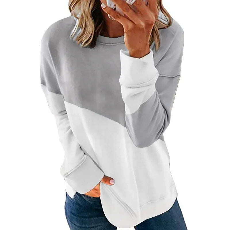 Helen - Sweater Dames - O-Hals Sweatshirt - Comfortabel & Veelzijdig