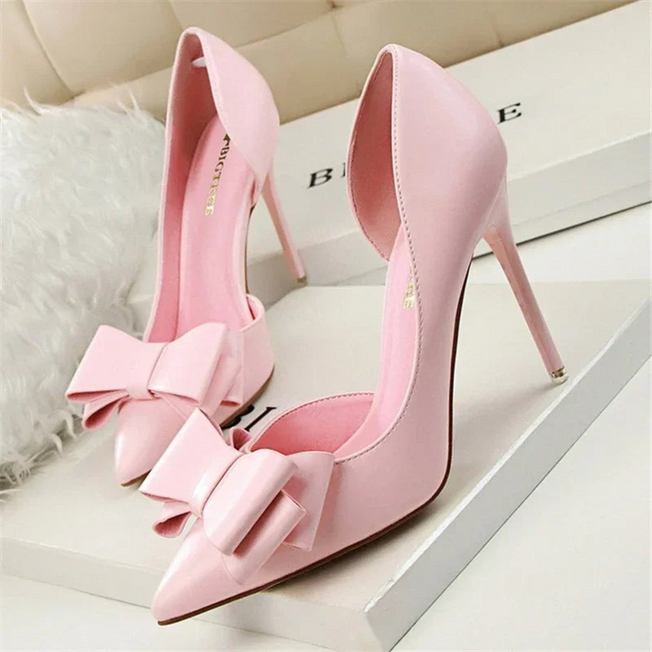 Selena | Dames Pumps met Strikdetail | Elegante Vrouwen Hakken