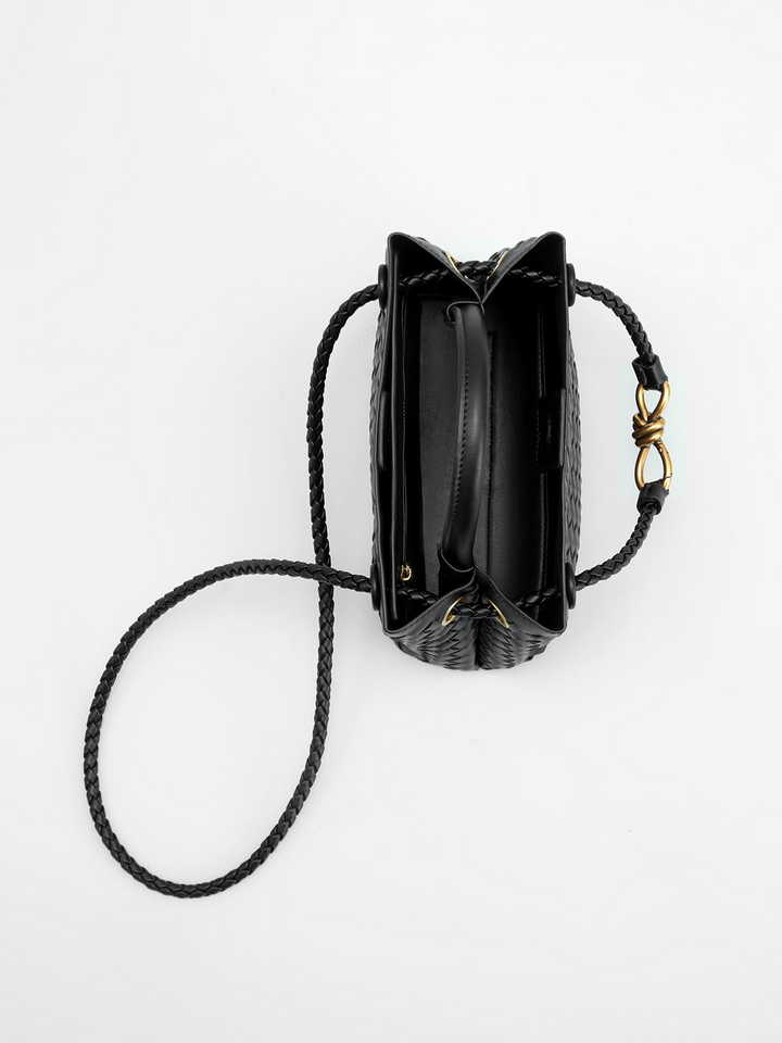 Fiona | Elegante Dames Tas | Met Metaal Twist Detail En Elegant Handvat