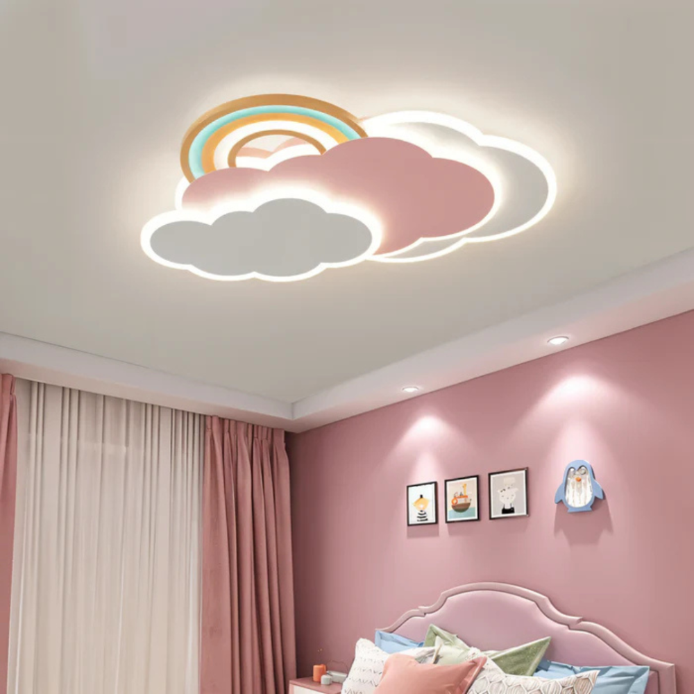 Demora | LED Plafondlamp | Regenboog Plafonniere Kinderkamer
