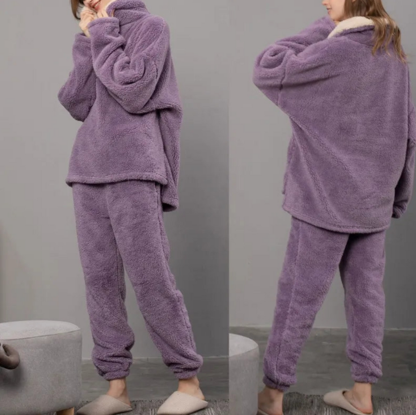 Maddie | Dames Pyjamaset van Fleece | Comfortabel & Warm