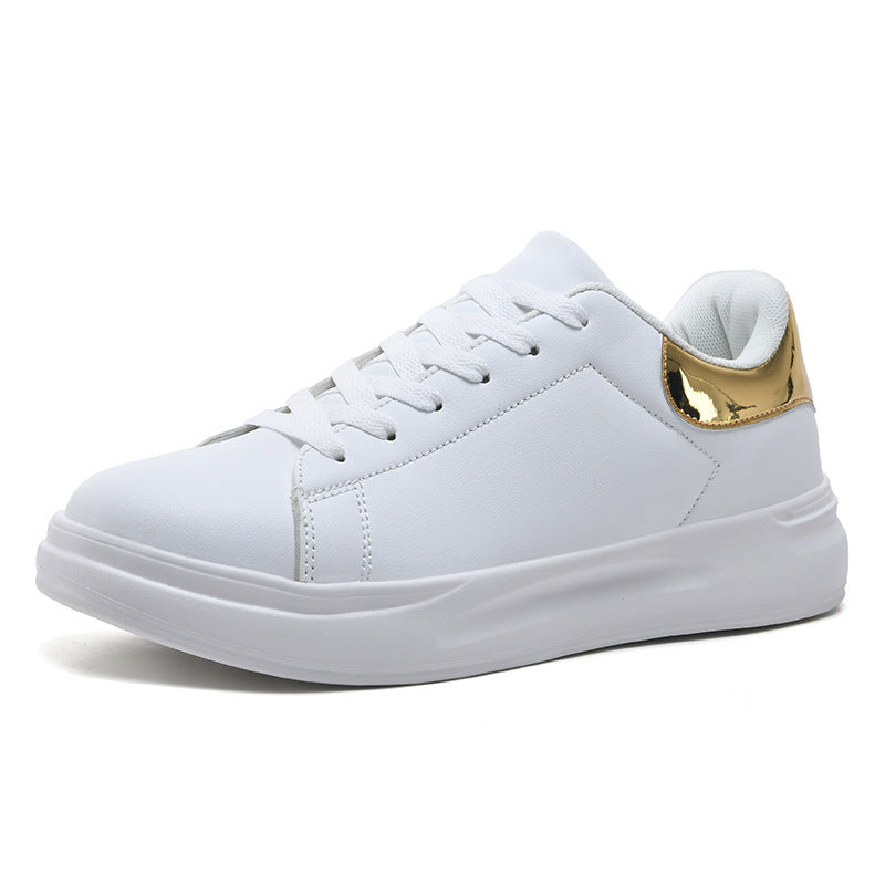 Queen | Dames Lederen Sneakers Wit | Sportieve Vrouwen Schoenen