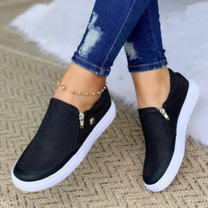 Lianne | Ondersteunende Zip-Up Schoenen Voor Dames