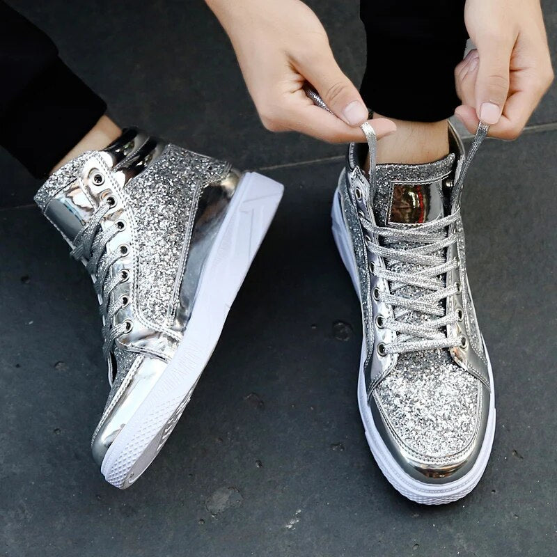 Ricks | Heren Schoenen | Glitter Sneakers | Comfortabele Pasvorm